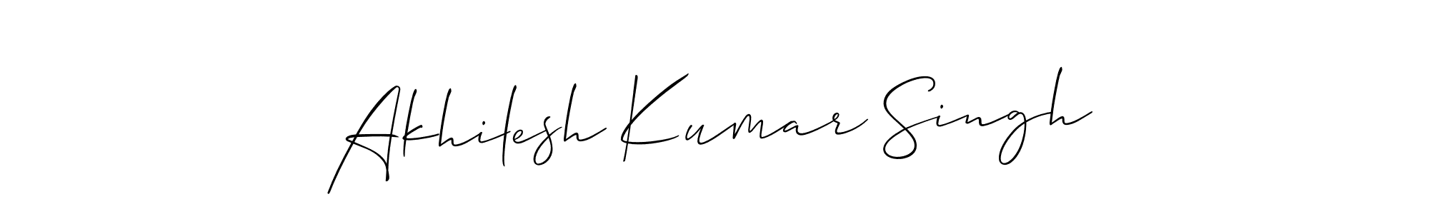 This is the best signature style for the Akhilesh Kumar Singh name. Also you like these signature font (Allison_Script). Mix name signature. Akhilesh Kumar Singh signature style 2 images and pictures png
