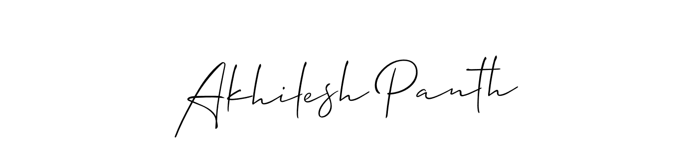 if you are searching for the best signature style for your name Akhilesh Panth. so please give up your signature search. here we have designed multiple signature styles  using Allison_Script. Akhilesh Panth signature style 2 images and pictures png