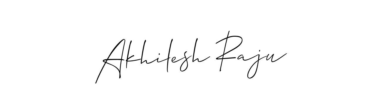 The best way (Allison_Script) to make a short signature is to pick only two or three words in your name. The name Akhilesh Raju include a total of six letters. For converting this name. Akhilesh Raju signature style 2 images and pictures png