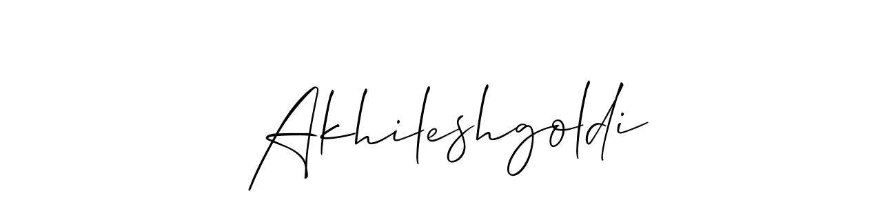 How to Draw Akhileshgoldi signature style? Allison_Script is a latest design signature styles for name Akhileshgoldi. Akhileshgoldi signature style 2 images and pictures png
