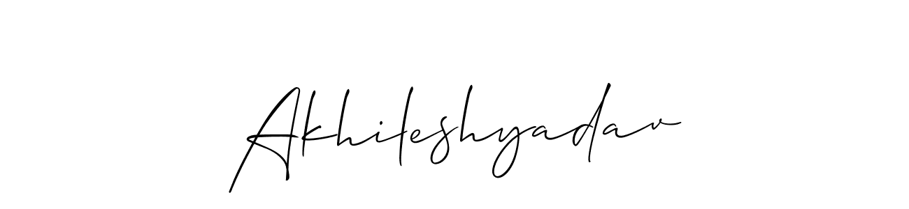 You should practise on your own different ways (Allison_Script) to write your name (Akhileshyadav) in signature. don't let someone else do it for you. Akhileshyadav signature style 2 images and pictures png