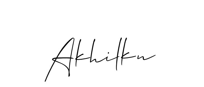 This is the best signature style for the Akhilkn name. Also you like these signature font (Allison_Script). Mix name signature. Akhilkn signature style 2 images and pictures png