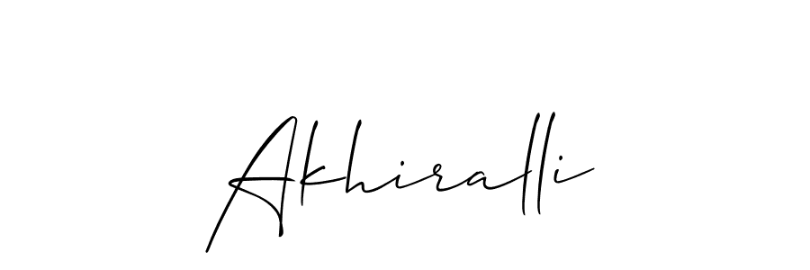 if you are searching for the best signature style for your name Akhiralli. so please give up your signature search. here we have designed multiple signature styles  using Allison_Script. Akhiralli signature style 2 images and pictures png