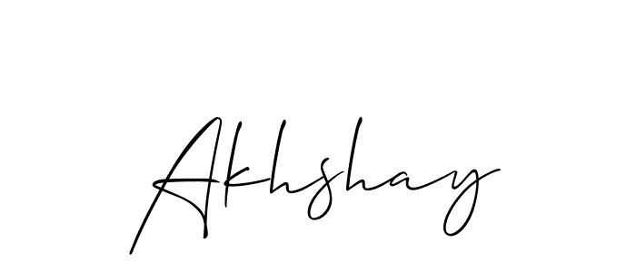 Similarly Allison_Script is the best handwritten signature design. Signature creator online .You can use it as an online autograph creator for name Akhshay. Akhshay signature style 2 images and pictures png