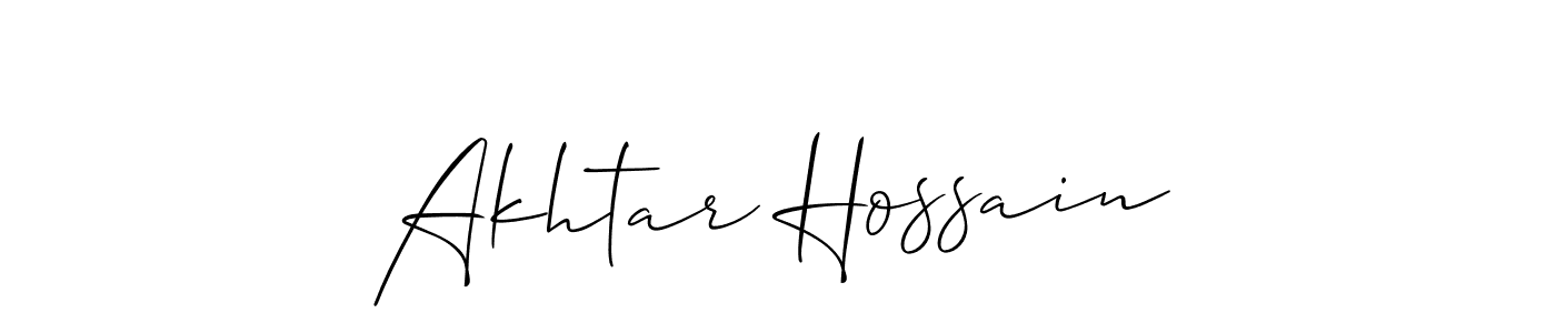 Here are the top 10 professional signature styles for the name Akhtar Hossain. These are the best autograph styles you can use for your name. Akhtar Hossain signature style 2 images and pictures png