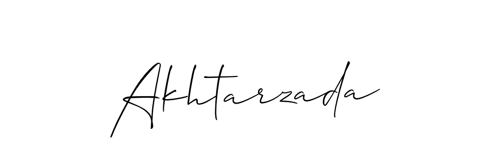 Also we have Akhtarzada name is the best signature style. Create professional handwritten signature collection using Allison_Script autograph style. Akhtarzada signature style 2 images and pictures png