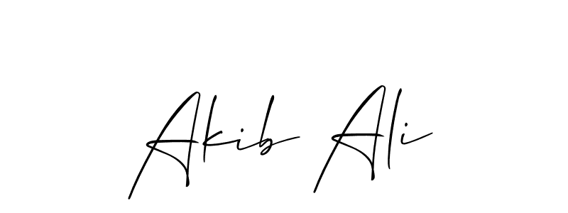 Make a short Akib Ali signature style. Manage your documents anywhere anytime using Allison_Script. Create and add eSignatures, submit forms, share and send files easily. Akib Ali signature style 2 images and pictures png