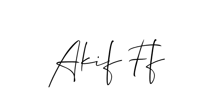 See photos of Akif Ff official signature by Spectra . Check more albums & portfolios. Read reviews & check more about Allison_Script font. Akif Ff signature style 2 images and pictures png