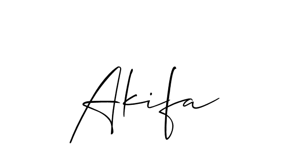 Check out images of Autograph of Akifa  name. Actor Akifa  Signature Style. Allison_Script is a professional sign style online. Akifa  signature style 2 images and pictures png