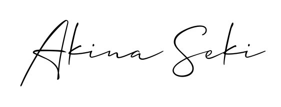 The best way (Allison_Script) to make a short signature is to pick only two or three words in your name. For converting this name Akina Seki. Akina Seki signature style 2 images and pictures png