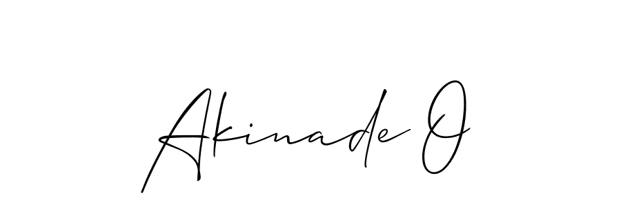 Here are the top 10 professional signature styles for the name Akinade O. These are the best autograph styles you can use for your name. Akinade O signature style 2 images and pictures png