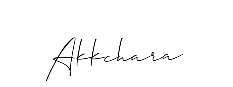 Also You can easily find your signature by using the search form. We will create Akkchara name handwritten signature images for you free of cost using Allison_Script sign style. Akkchara signature style 2 images and pictures png