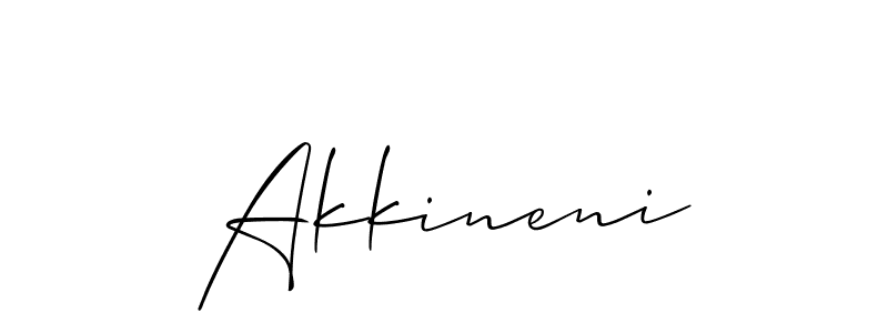 Once you've used our free online signature maker to create your best signature Allison_Script style, it's time to enjoy all of the benefits that Akkineni name signing documents. Akkineni signature style 2 images and pictures png