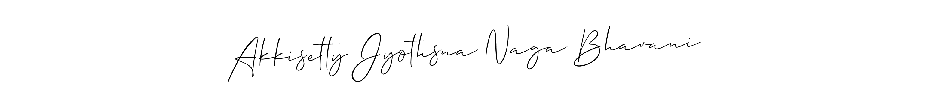 Check out images of Autograph of Akkisetty Jyothsna Naga Bhavani name. Actor Akkisetty Jyothsna Naga Bhavani Signature Style. Allison_Script is a professional sign style online. Akkisetty Jyothsna Naga Bhavani signature style 2 images and pictures png