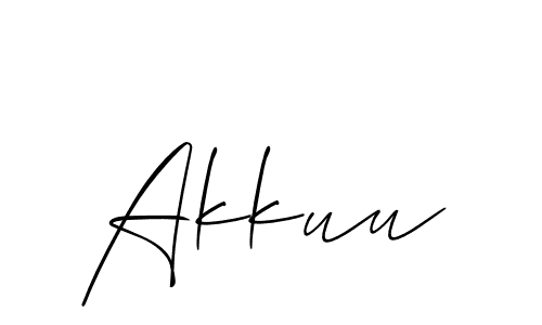 Here are the top 10 professional signature styles for the name Akkuu. These are the best autograph styles you can use for your name. Akkuu signature style 2 images and pictures png