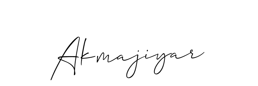 Once you've used our free online signature maker to create your best signature Allison_Script style, it's time to enjoy all of the benefits that Akmajiyar name signing documents. Akmajiyar signature style 2 images and pictures png