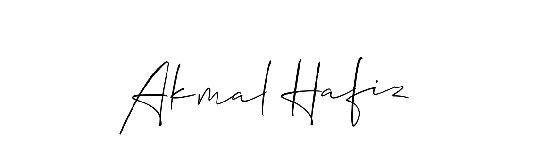 Also You can easily find your signature by using the search form. We will create Akmal Hafiz name handwritten signature images for you free of cost using Allison_Script sign style. Akmal Hafiz signature style 2 images and pictures png