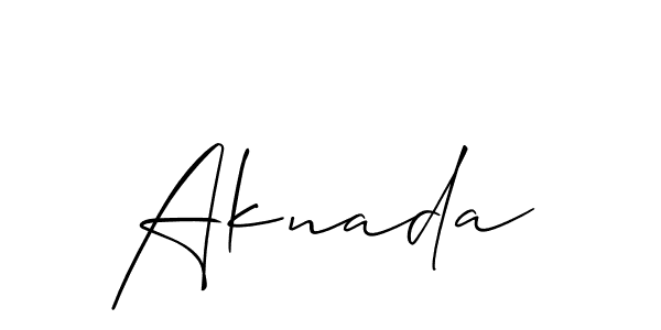 Once you've used our free online signature maker to create your best signature Allison_Script style, it's time to enjoy all of the benefits that Aknada name signing documents. Aknada signature style 2 images and pictures png