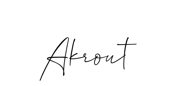 Check out images of Autograph of Akrout name. Actor Akrout Signature Style. Allison_Script is a professional sign style online. Akrout signature style 2 images and pictures png