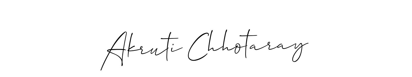 This is the best signature style for the Akruti Chhotaray name. Also you like these signature font (Allison_Script). Mix name signature. Akruti Chhotaray signature style 2 images and pictures png