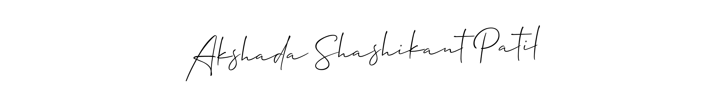 Once you've used our free online signature maker to create your best signature Allison_Script style, it's time to enjoy all of the benefits that Akshada Shashikant Patil name signing documents. Akshada Shashikant Patil signature style 2 images and pictures png