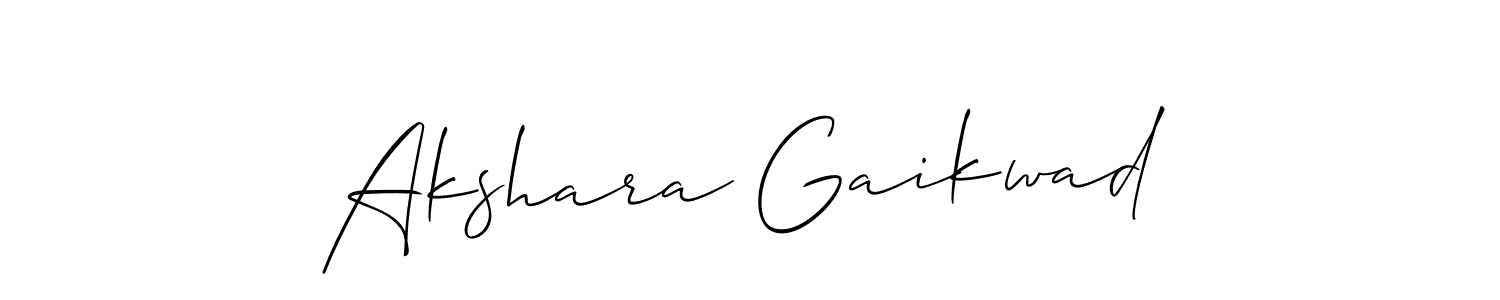 Make a beautiful signature design for name Akshara Gaikwad. Use this online signature maker to create a handwritten signature for free. Akshara Gaikwad signature style 2 images and pictures png