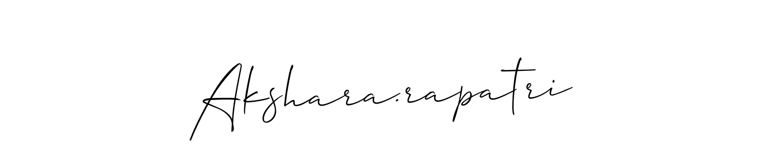Here are the top 10 professional signature styles for the name Akshara.rapatri. These are the best autograph styles you can use for your name. Akshara.rapatri signature style 2 images and pictures png
