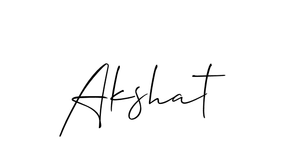 if you are searching for the best signature style for your name Akshat. so please give up your signature search. here we have designed multiple signature styles  using Allison_Script. Akshat signature style 2 images and pictures png