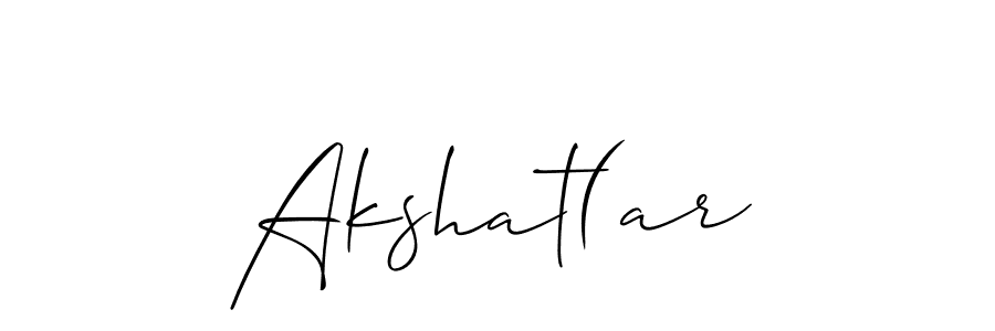 How to make Akshat(ar name signature. Use Allison_Script style for creating short signs online. This is the latest handwritten sign. Akshat(ar signature style 2 images and pictures png