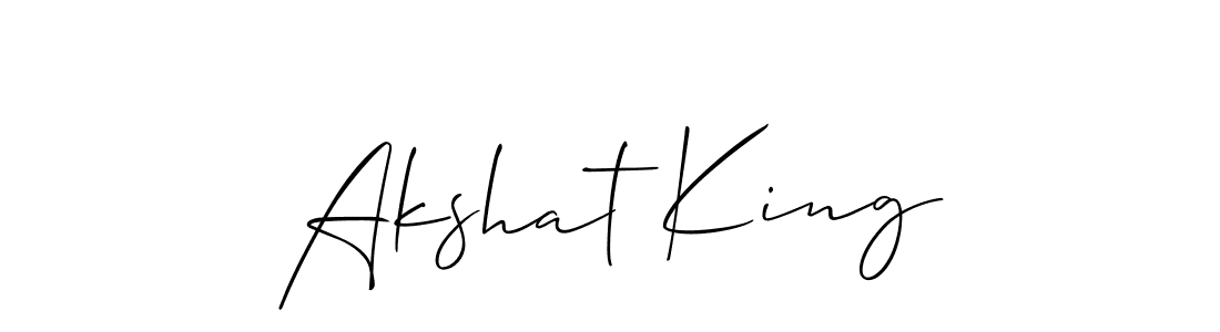 You can use this online signature creator to create a handwritten signature for the name Akshat King. This is the best online autograph maker. Akshat King signature style 2 images and pictures png