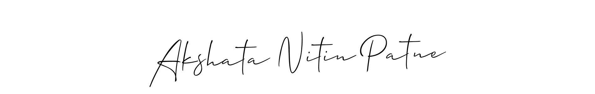 You can use this online signature creator to create a handwritten signature for the name Akshata Nitin Patne. This is the best online autograph maker. Akshata Nitin Patne signature style 2 images and pictures png