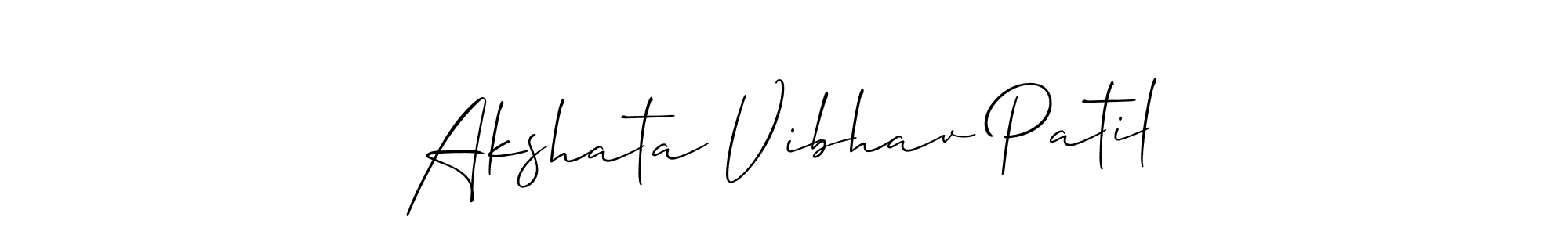 Similarly Allison_Script is the best handwritten signature design. Signature creator online .You can use it as an online autograph creator for name Akshata Vibhav Patil. Akshata Vibhav Patil signature style 2 images and pictures png