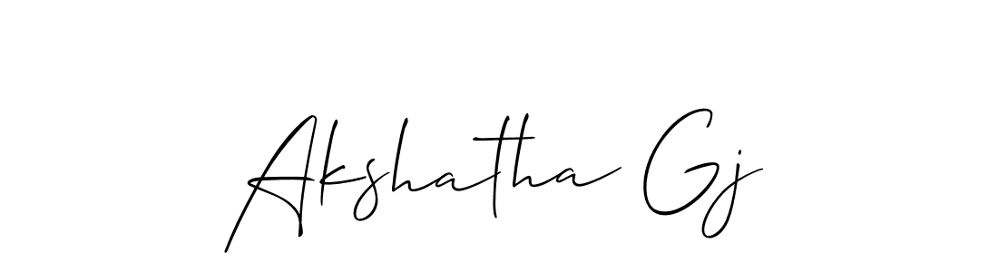 This is the best signature style for the Akshatha Gj name. Also you like these signature font (Allison_Script). Mix name signature. Akshatha Gj signature style 2 images and pictures png