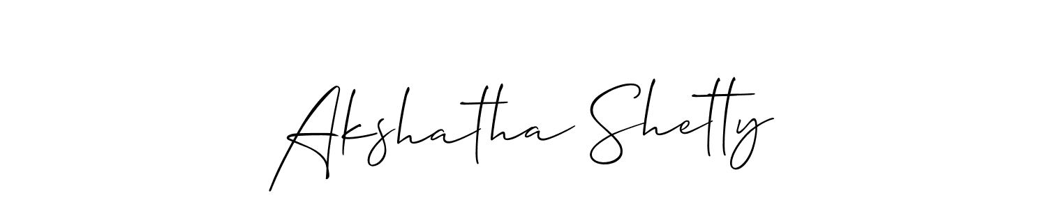 Once you've used our free online signature maker to create your best signature Allison_Script style, it's time to enjoy all of the benefits that Akshatha Shetty name signing documents. Akshatha Shetty signature style 2 images and pictures png