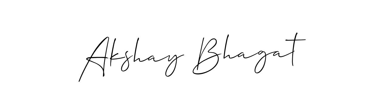 Make a beautiful signature design for name Akshay Bhagat. Use this online signature maker to create a handwritten signature for free. Akshay Bhagat signature style 2 images and pictures png