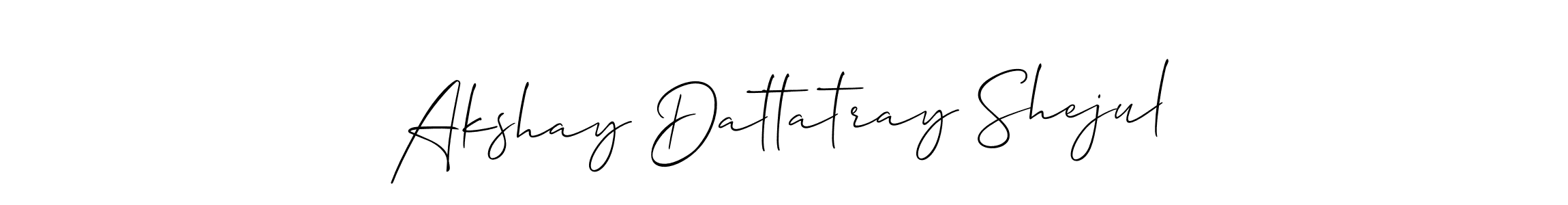 Akshay Dattatray Shejul stylish signature style. Best Handwritten Sign (Allison_Script) for my name. Handwritten Signature Collection Ideas for my name Akshay Dattatray Shejul. Akshay Dattatray Shejul signature style 2 images and pictures png