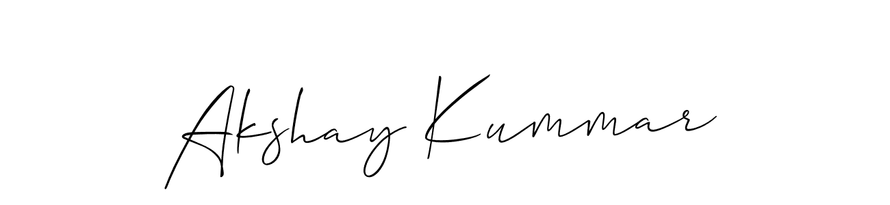 Also You can easily find your signature by using the search form. We will create Akshay Kummar name handwritten signature images for you free of cost using Allison_Script sign style. Akshay Kummar signature style 2 images and pictures png