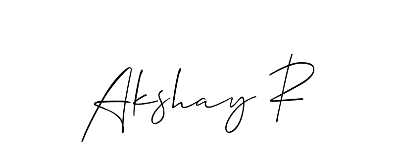 See photos of Akshay R official signature by Spectra . Check more albums & portfolios. Read reviews & check more about Allison_Script font. Akshay R signature style 2 images and pictures png