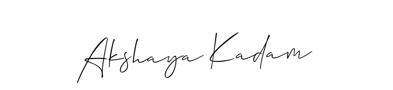 Here are the top 10 professional signature styles for the name Akshaya Kadam. These are the best autograph styles you can use for your name. Akshaya Kadam signature style 2 images and pictures png