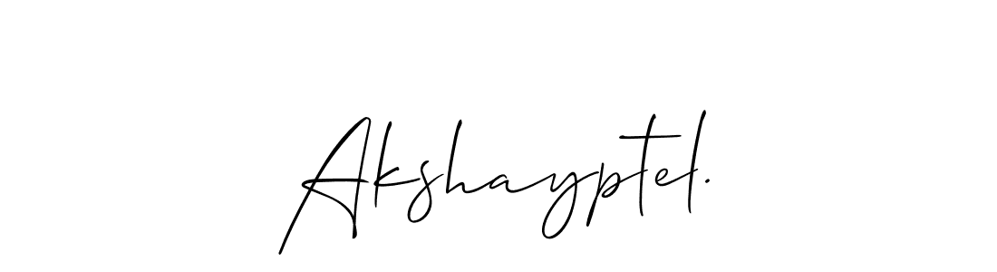 Here are the top 10 professional signature styles for the name Akshayptel.. These are the best autograph styles you can use for your name. Akshayptel. signature style 2 images and pictures png