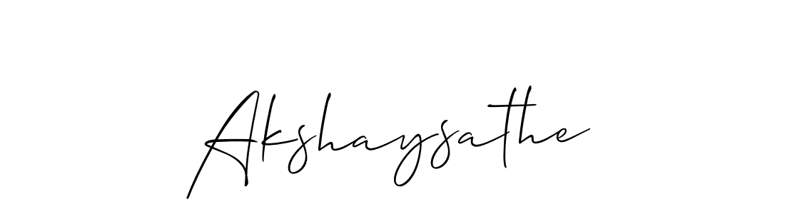 if you are searching for the best signature style for your name Akshaysathe. so please give up your signature search. here we have designed multiple signature styles  using Allison_Script. Akshaysathe signature style 2 images and pictures png