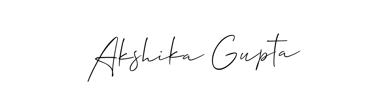 Best and Professional Signature Style for Akshika Gupta. Allison_Script Best Signature Style Collection. Akshika Gupta signature style 2 images and pictures png