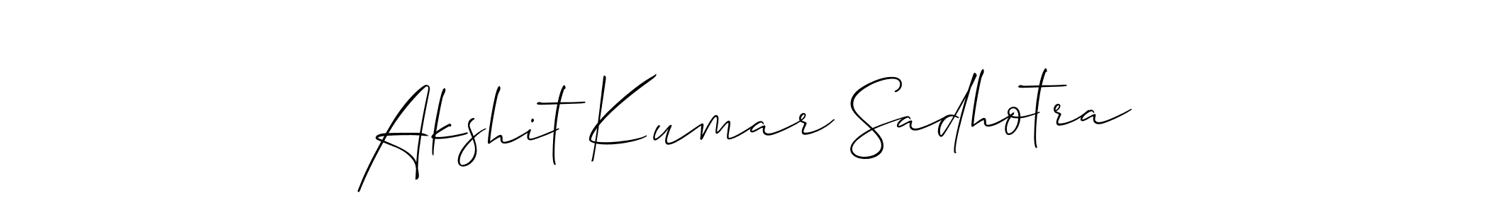 Check out images of Autograph of Akshit Kumar Sadhotra name. Actor Akshit Kumar Sadhotra Signature Style. Allison_Script is a professional sign style online. Akshit Kumar Sadhotra signature style 2 images and pictures png