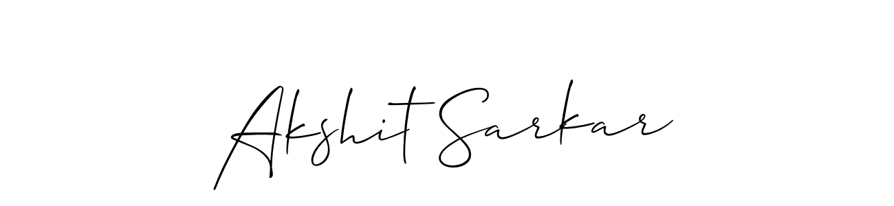 Similarly Allison_Script is the best handwritten signature design. Signature creator online .You can use it as an online autograph creator for name Akshit Sarkar. Akshit Sarkar signature style 2 images and pictures png