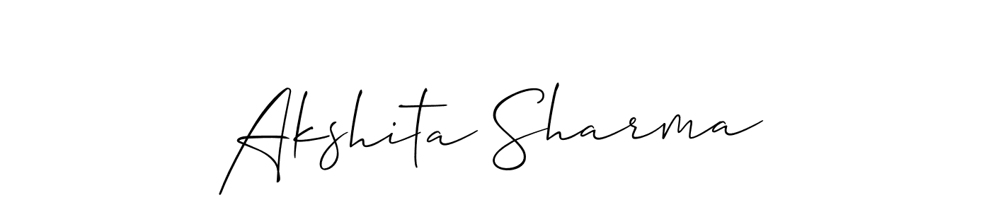 See photos of Akshita Sharma official signature by Spectra . Check more albums & portfolios. Read reviews & check more about Allison_Script font. Akshita Sharma signature style 2 images and pictures png