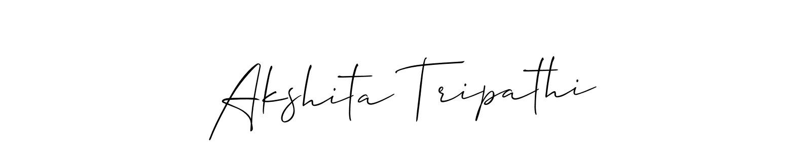 You can use this online signature creator to create a handwritten signature for the name Akshita Tripathi. This is the best online autograph maker. Akshita Tripathi signature style 2 images and pictures png