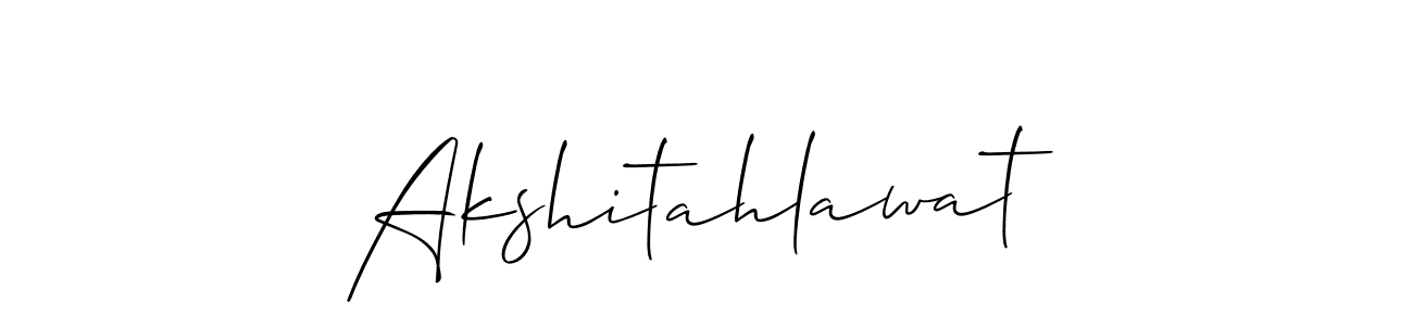 How to Draw Akshitahlawat signature style? Allison_Script is a latest design signature styles for name Akshitahlawat. Akshitahlawat signature style 2 images and pictures png