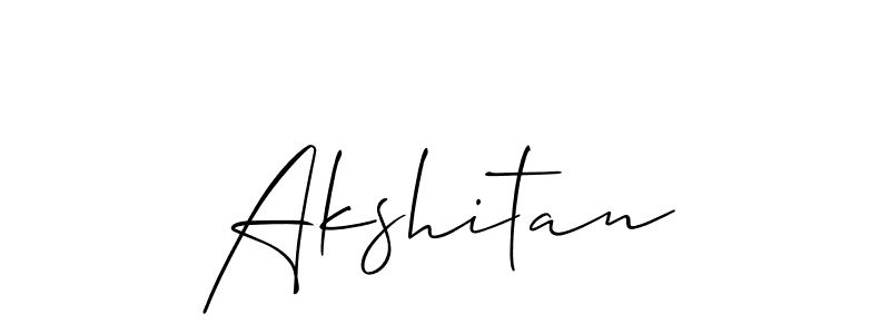 Make a short Akshitan signature style. Manage your documents anywhere anytime using Allison_Script. Create and add eSignatures, submit forms, share and send files easily. Akshitan signature style 2 images and pictures png