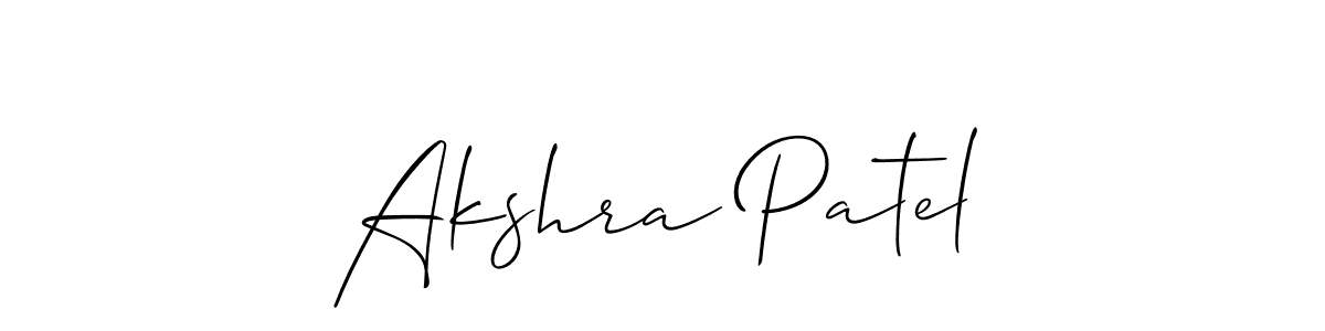 Make a beautiful signature design for name Akshra Patel. Use this online signature maker to create a handwritten signature for free. Akshra Patel signature style 2 images and pictures png