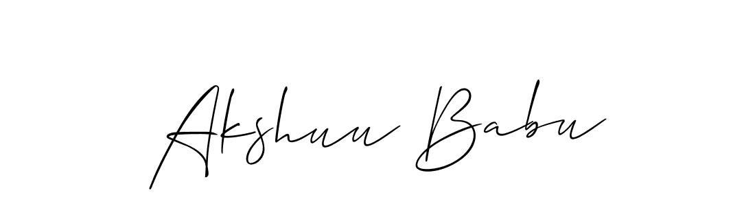 Check out images of Autograph of Akshuu Babu name. Actor Akshuu Babu Signature Style. Allison_Script is a professional sign style online. Akshuu Babu signature style 2 images and pictures png